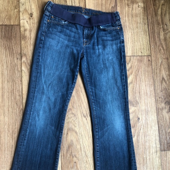 7 For all Mankind Maternity Jean - Picture 3 of 4